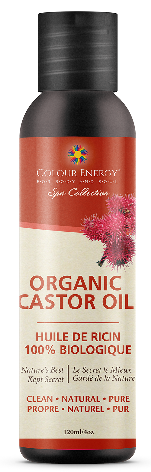Organic Castor Oil, 120ml/4oz