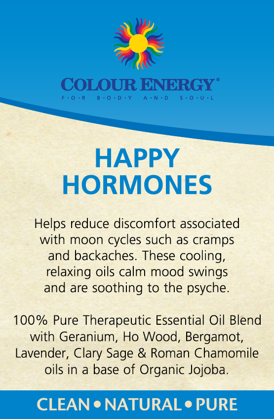 Bulk Blue Happy Hormones, Therapeutic Blend in Jojoba