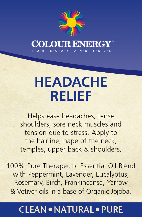 Bulk Indigo Headache Relief, Therapeutic Blend in Jojoba
