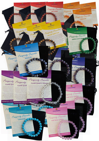 Round Gemstone Prosperity Bracelets Kit