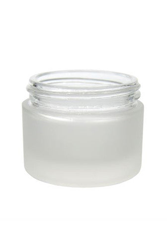 Frosted Glass Jars