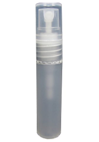 Plastic Frosted Vial with Clear Mister - 15ml