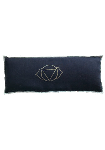 Natural Eye/Body Pillows with Gold Stamped Symbol