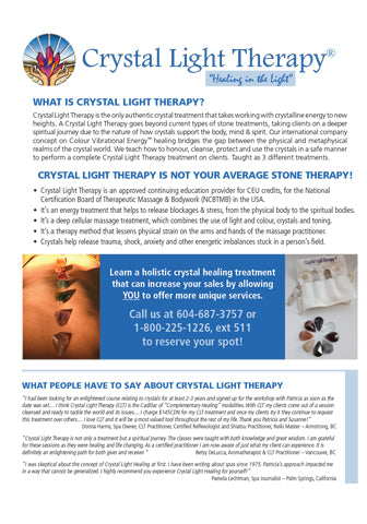 Crystal Light Therapy Courses